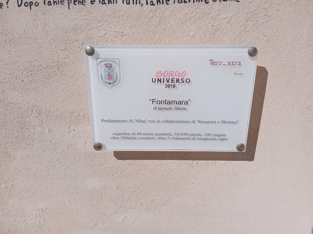 Murales ''Fontamara''-Aielli必去景点