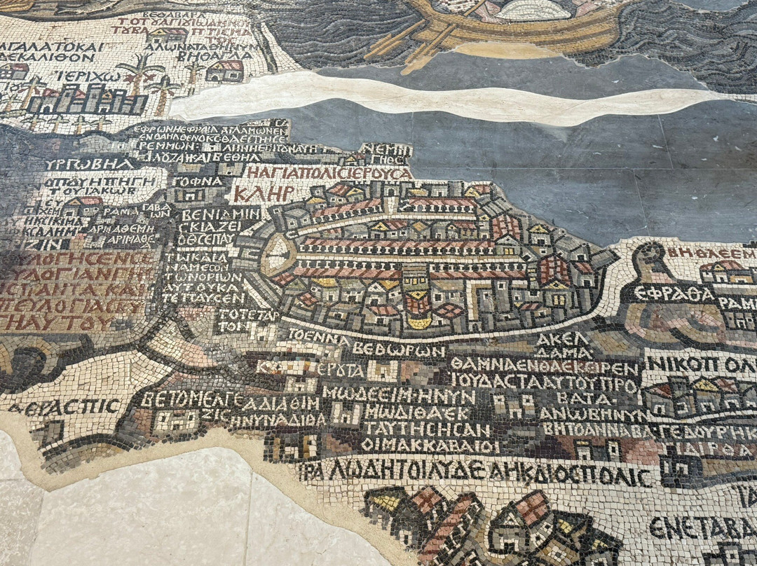 马达巴马赛克地图-米底巴必去景点