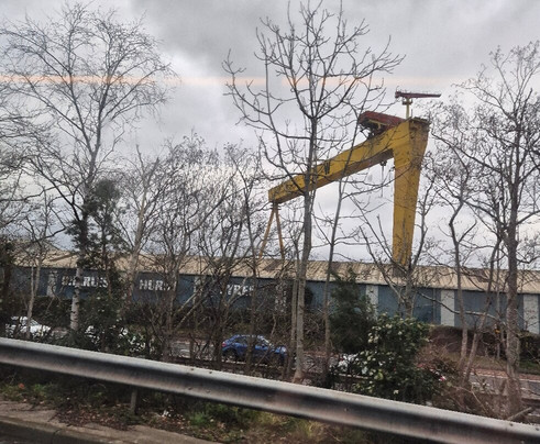 Samson & Goliath cranes-贝尔法斯特必去景点