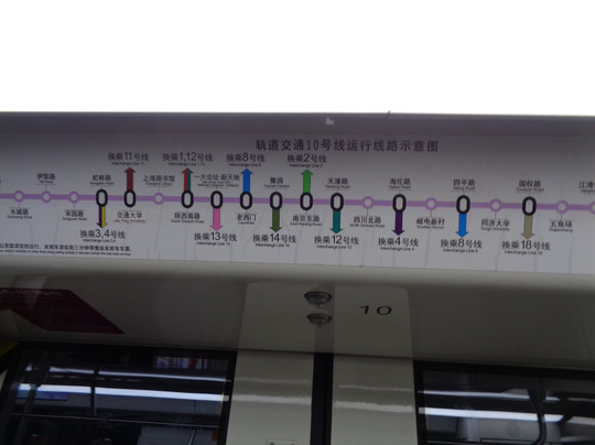 上海地铁-上海市必去景点