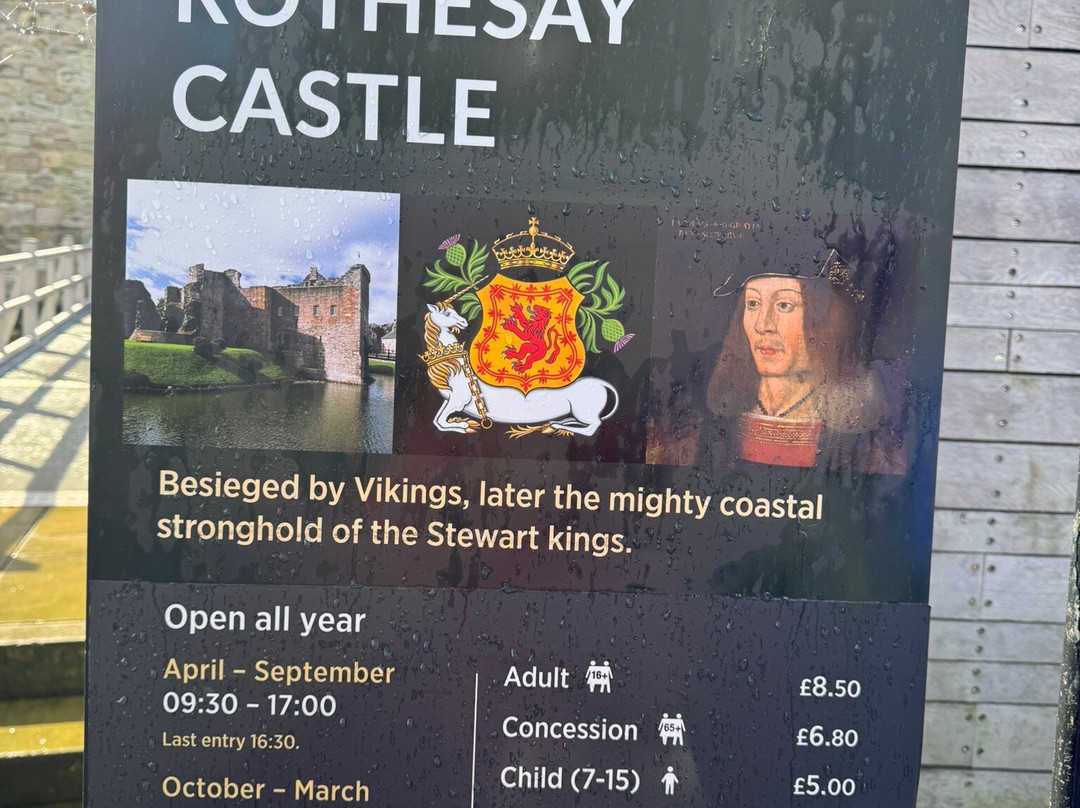 Rothesay Castle-Rothesay必去景点