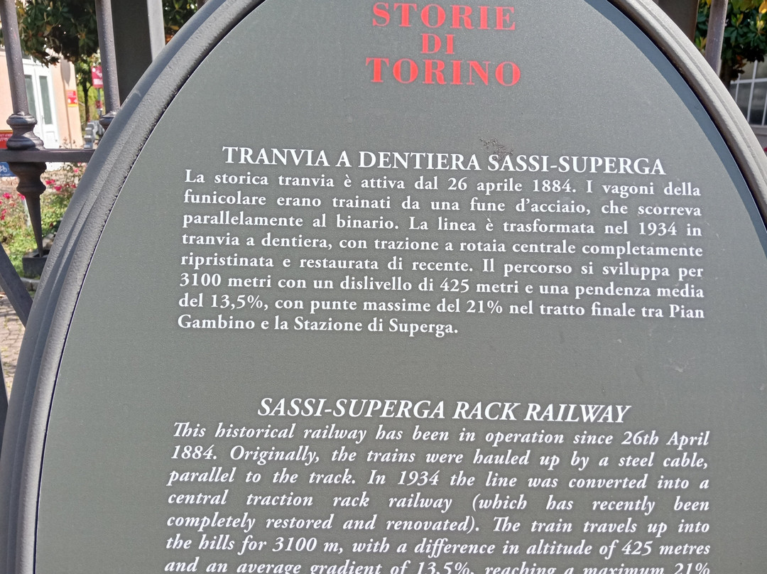 Superga - Tranvia a Dentiera Sassi-都灵必去景点