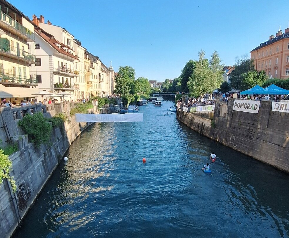 River Ljubljanica Kanal-卢布尔雅那必去景点