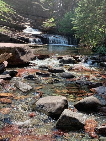 Virginia Falls-冰河国家公园必去景点