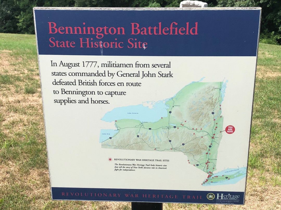 Bennington Battlefield State Historic Site-Hoosick Falls必去景点
