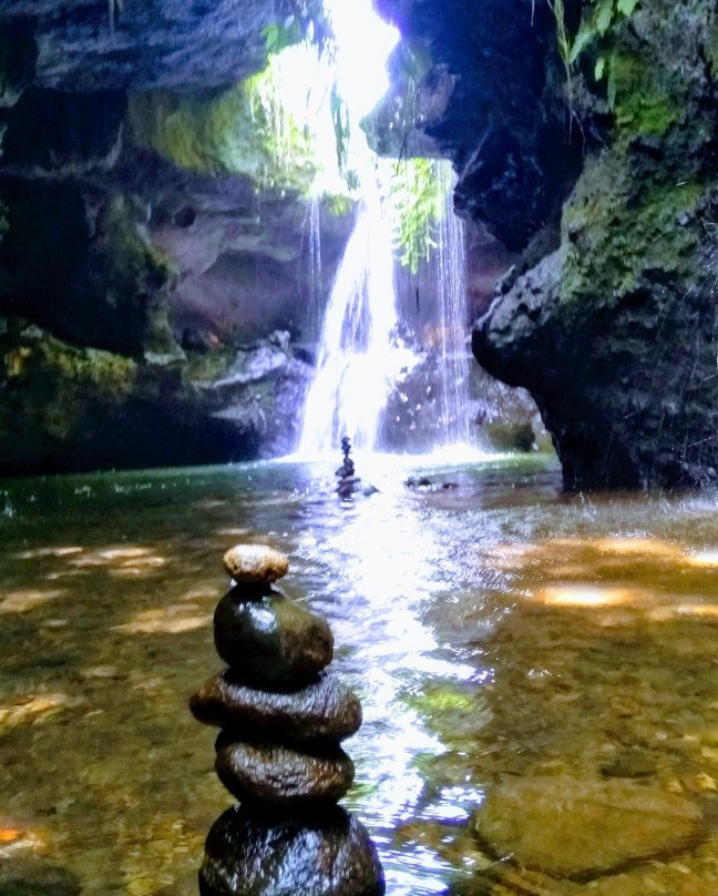 Burung Walet Waterfall-Tetebatu必去景点