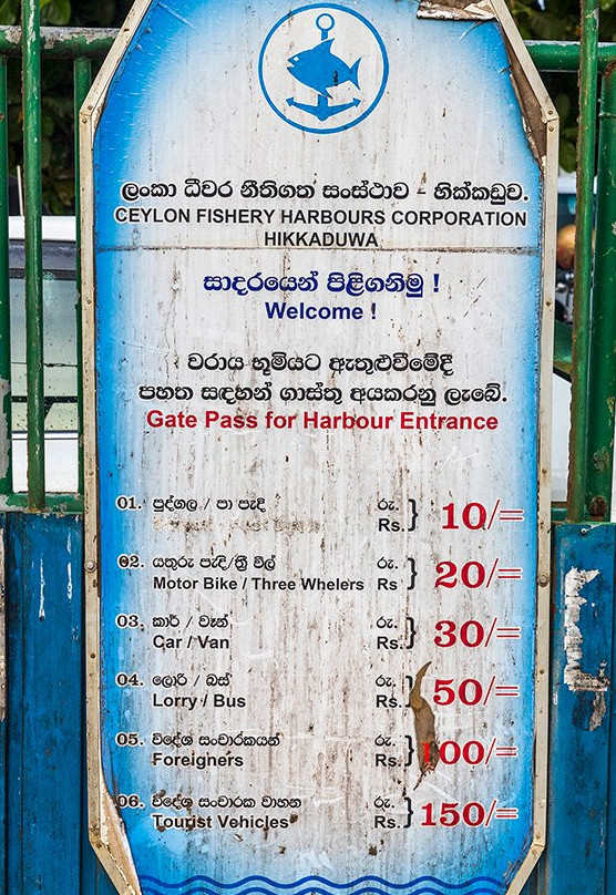 Hikkaduwa Harbour-希克杜沃必去景点