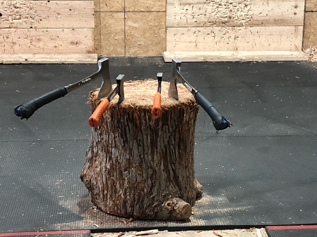 切里希尔旅游景点-Bury The Hatchet Cherry Hill - Axe Throwing