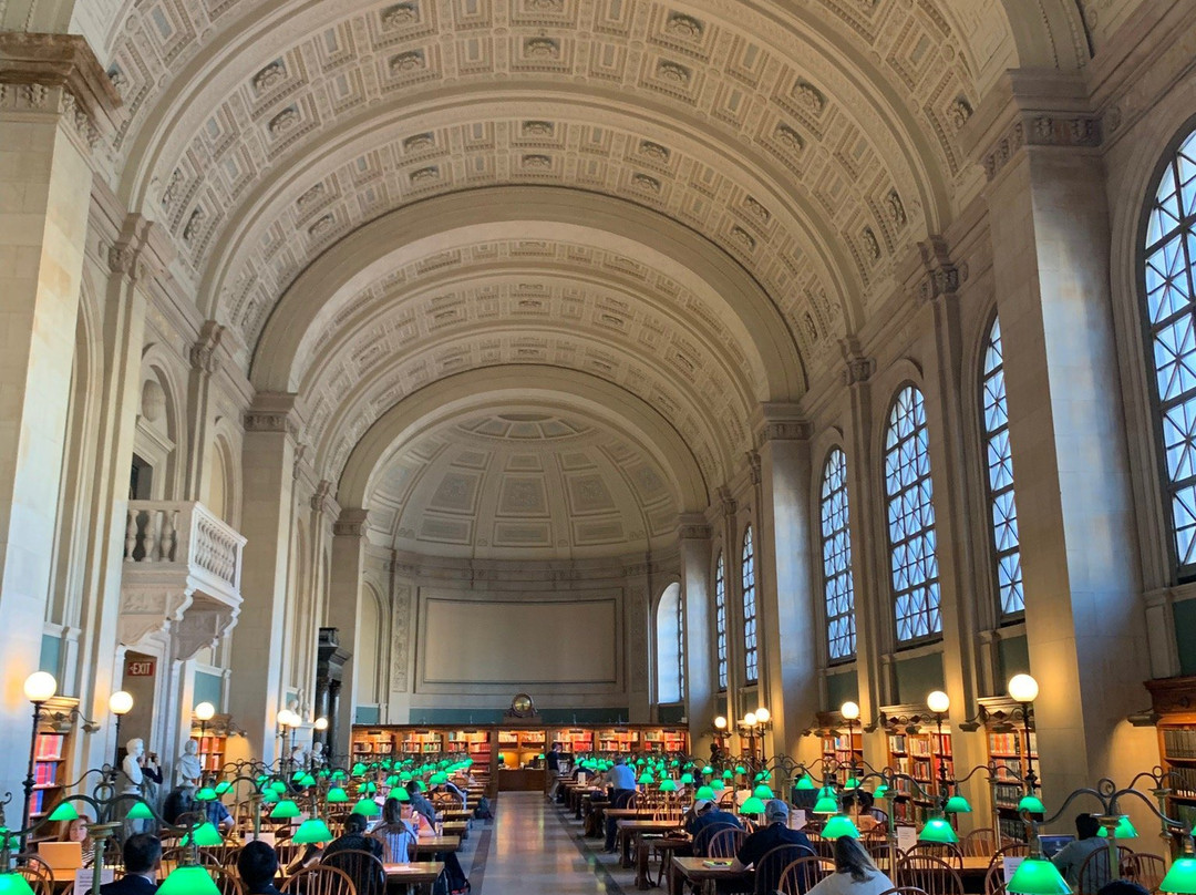 波士顿公共图书馆景点图片