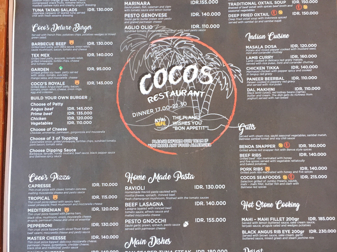 Cocos Beach Restaurant, Novotel Bali Benoa