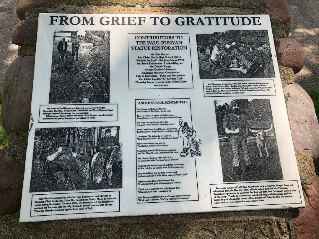 Wisconsin Logging Museum:Home of the Paul Bunyan Logging Camp-欧克雷尔必去景点