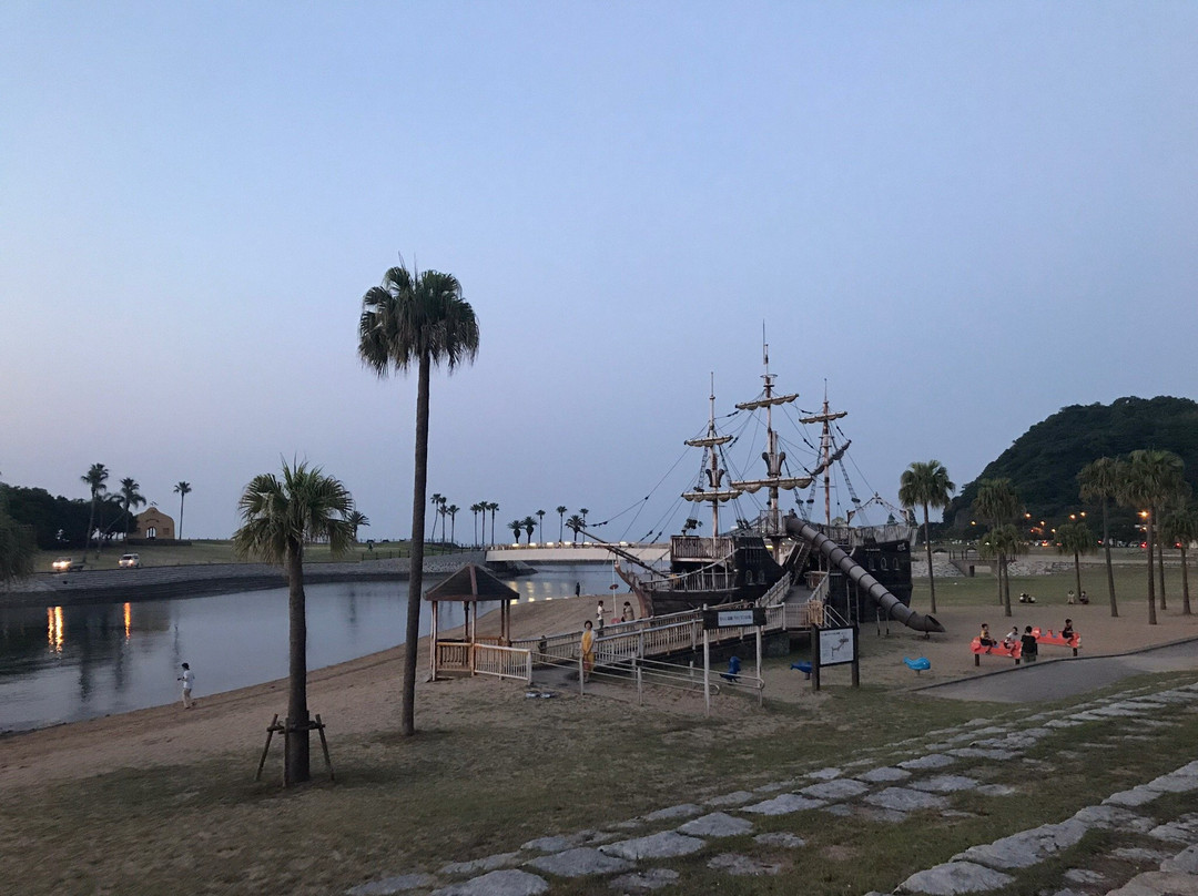 Tanoura Beach-大分市必去景点