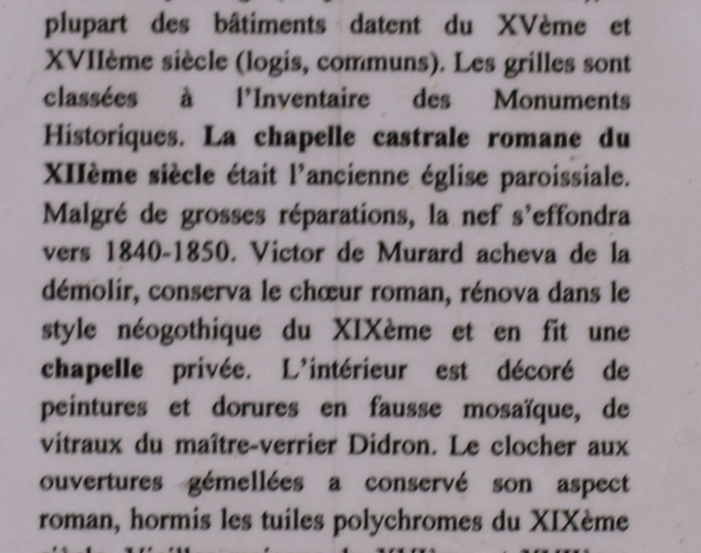 Chapelle du château de Bresse-Bresse-sur-Grosne必去景点