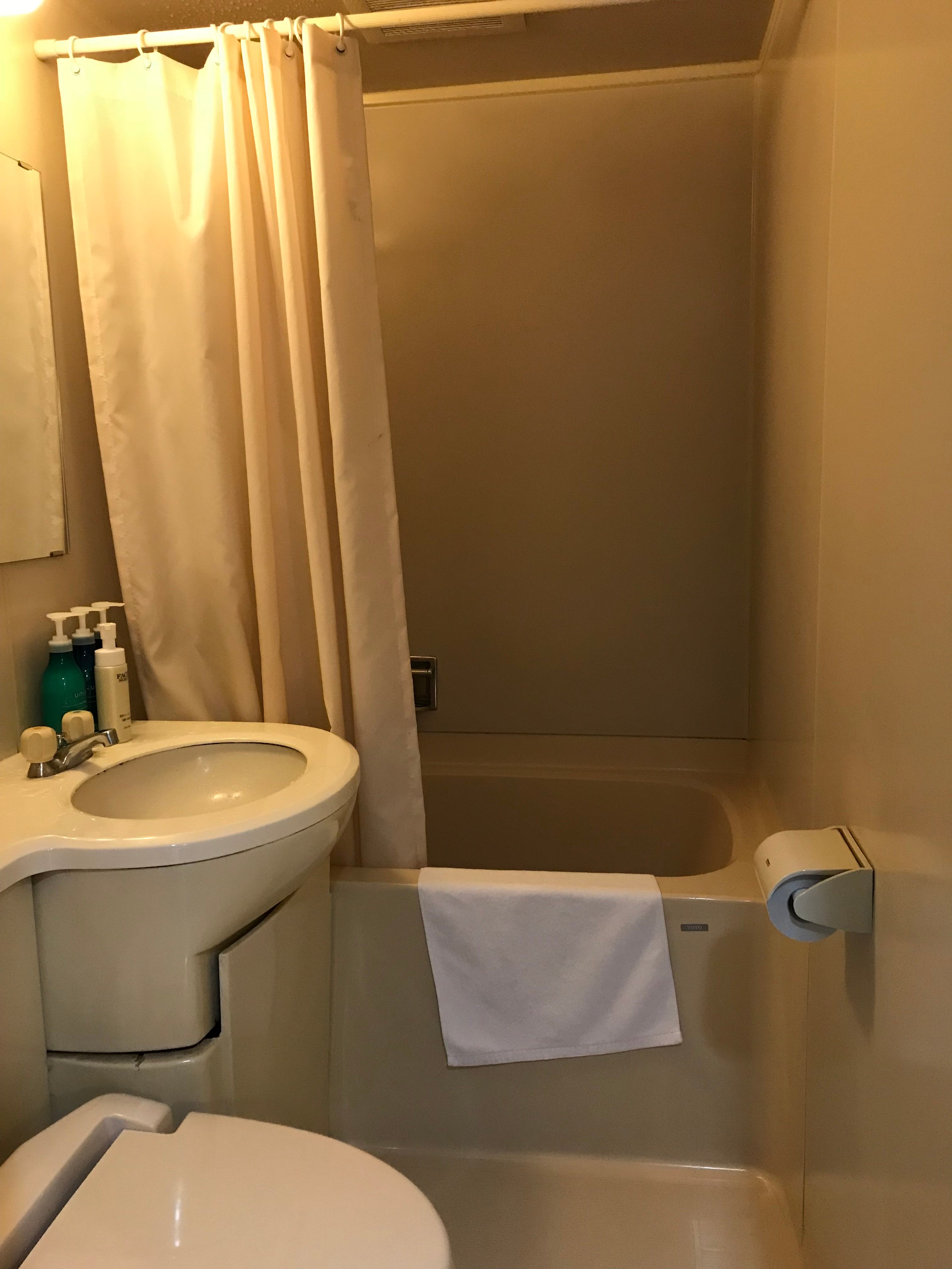 Hotel Abest Shinanjo Ekimae-浴室