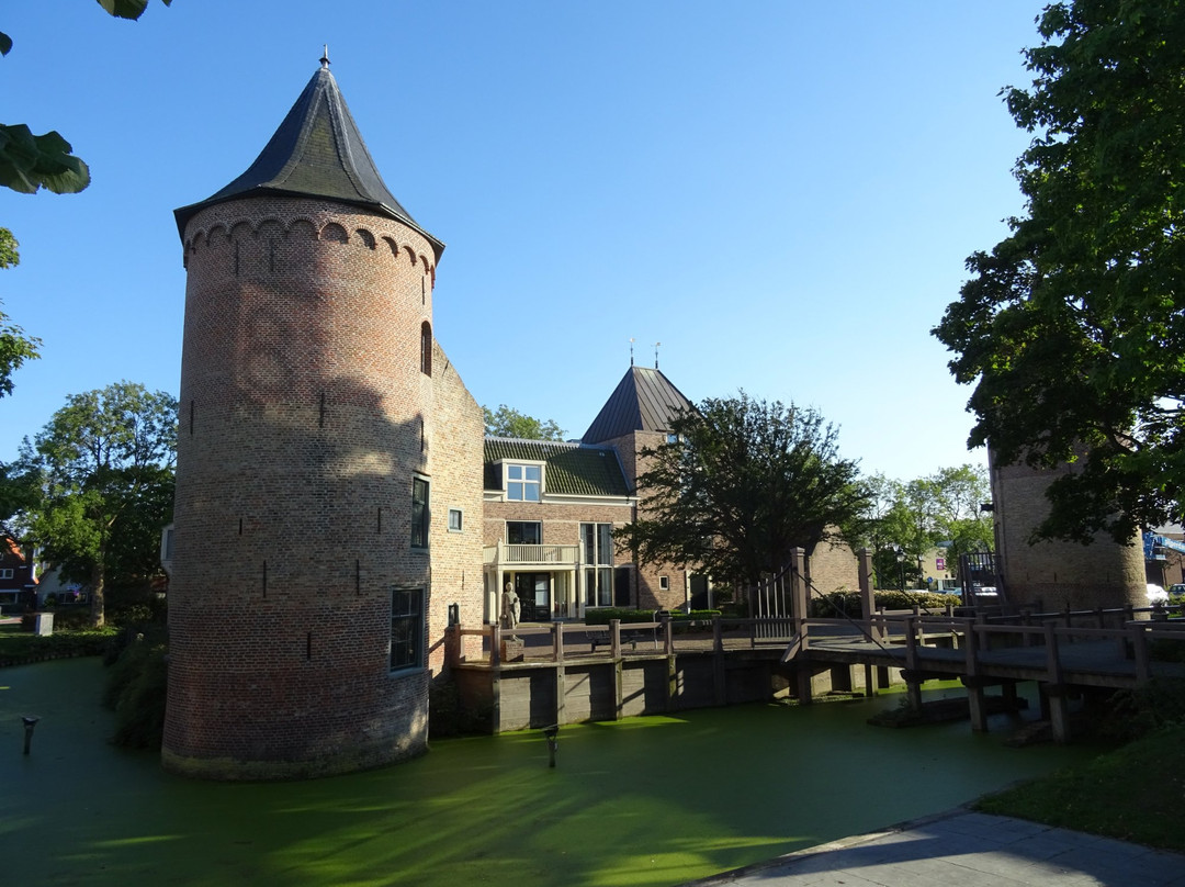 Rijksmonument Kasteeltorens Slot Schagen uit 1394景点图片