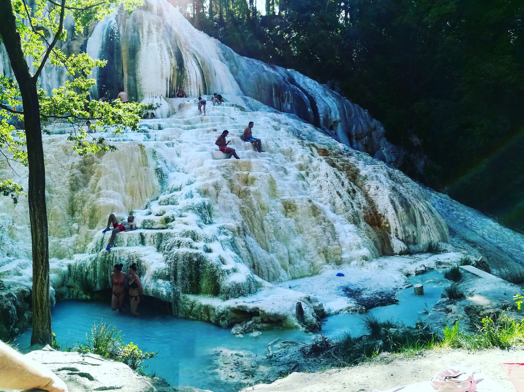 Vivo d'Orcia旅游景点-Fosso Bianco - Bagni San Filippo