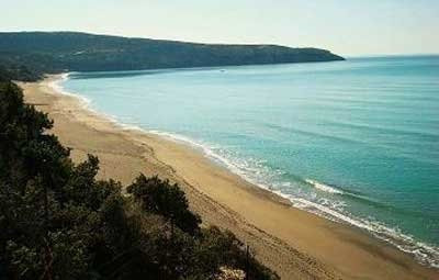 Spiaggia  Di Tertsa-克里特岛必去景点