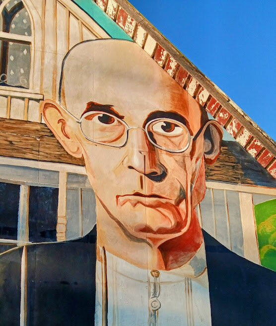 American Gothic Barn-Mount Vernon必去景点