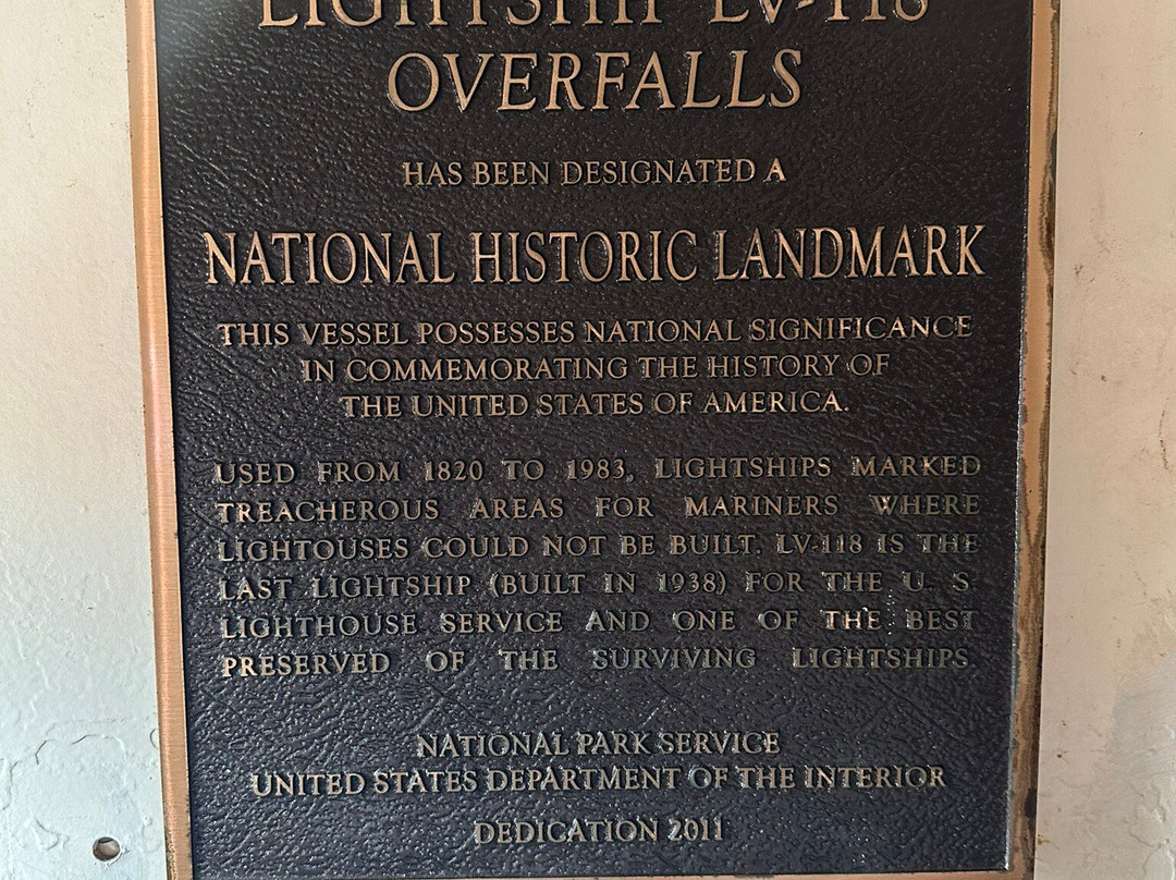 Lightship Overfalls-刘易斯必去景点