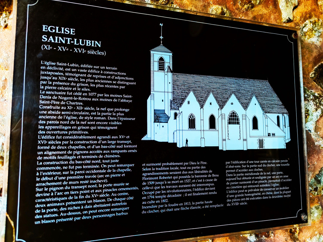 Eglise Saint-lubin De Brou