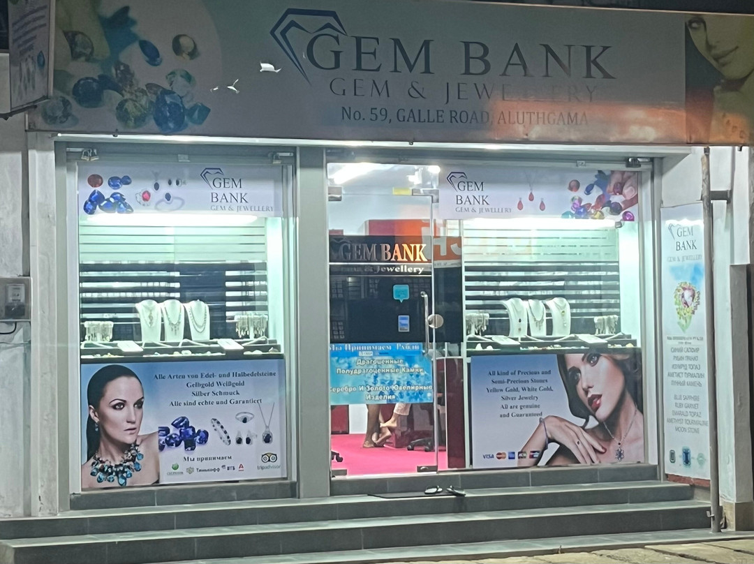 Gem Bank Gems & Jewellery-Aluthgama必去景点