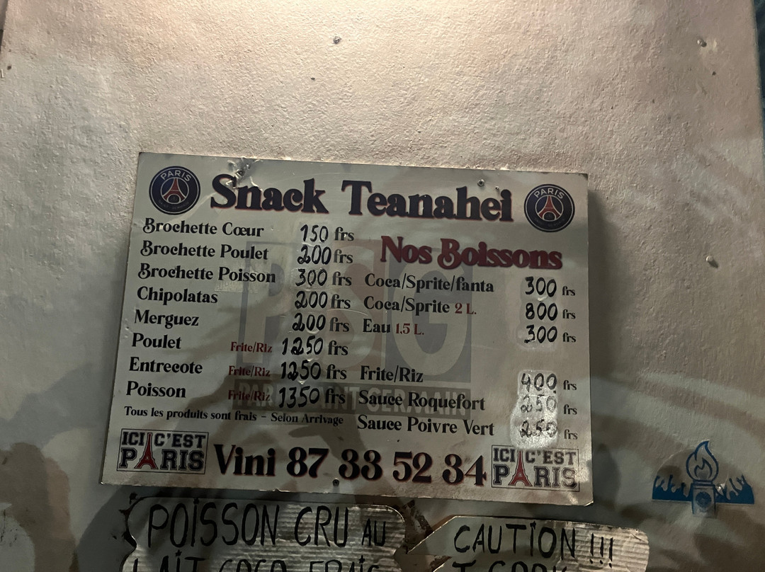 Snack Teanahei