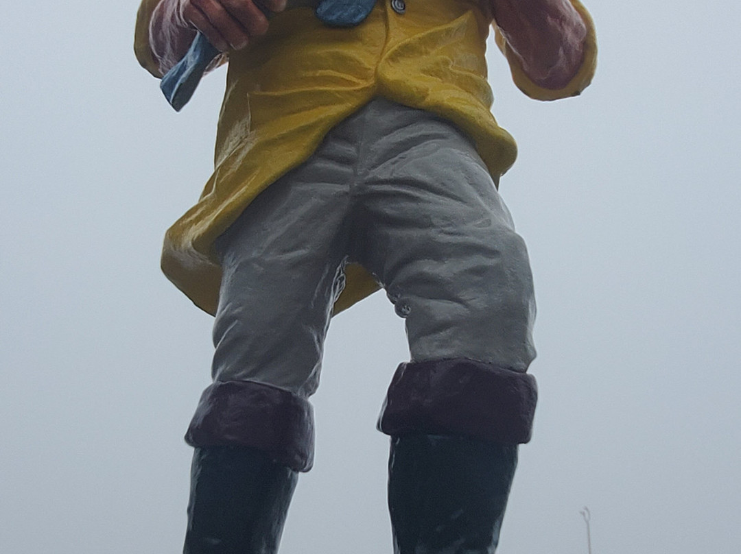 Fisherman Statue-Eastport必去景点