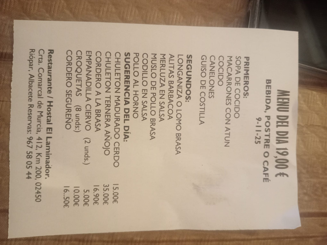 Hostal Restaurante Venta Laminador