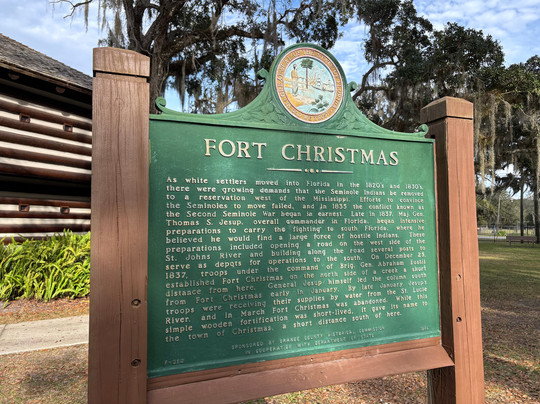 Fort Christmas Historical Park-Christmas必去景点