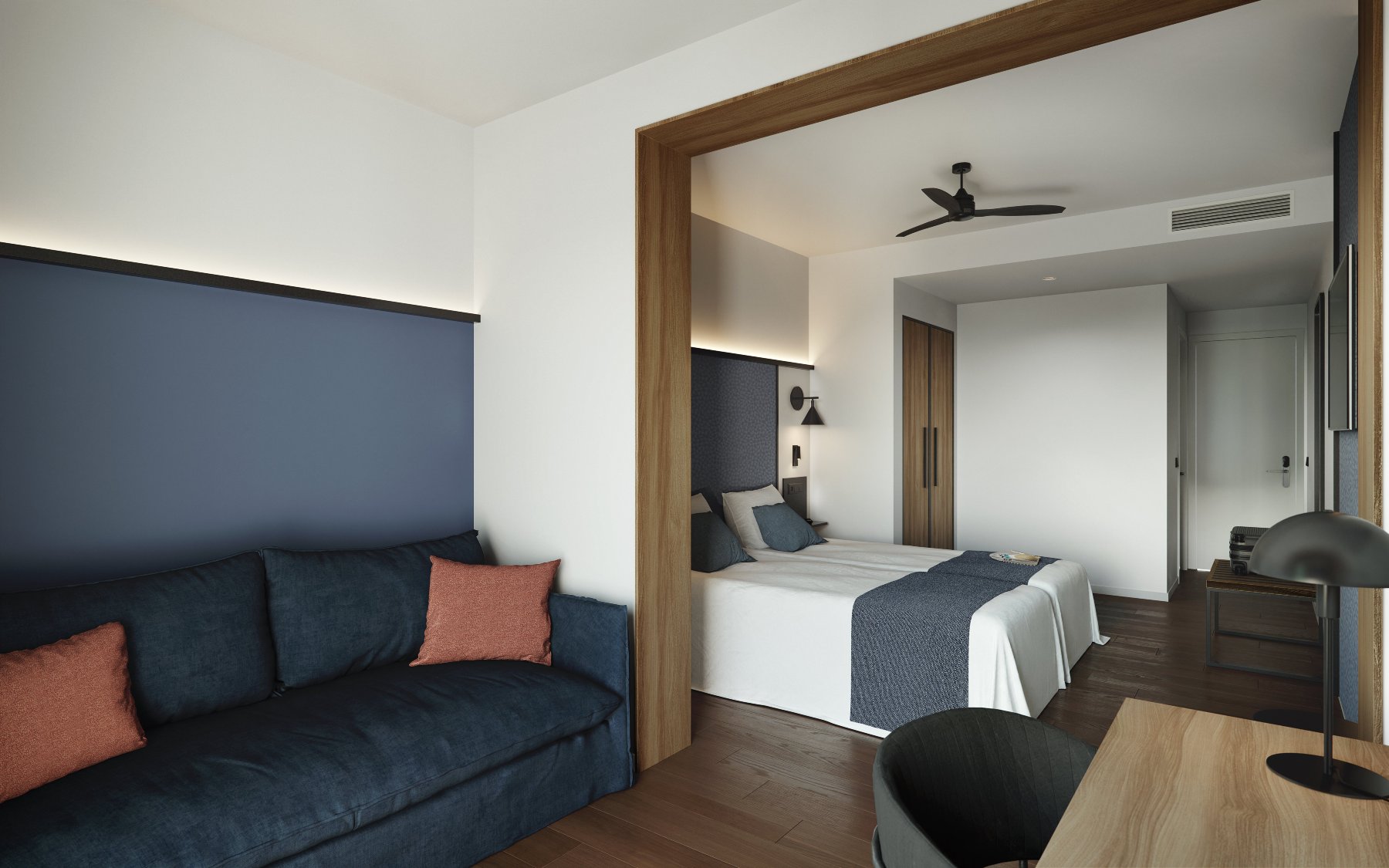 维布拉别墅酒店-客卧