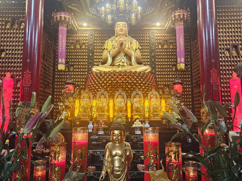 Chua Van Phat - Temple of Ten Thousand Buddhas-胡志明市必去景点