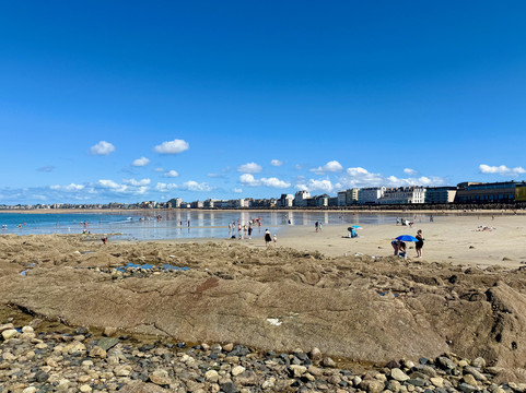 Plage du Sillon-圣马洛必去景点