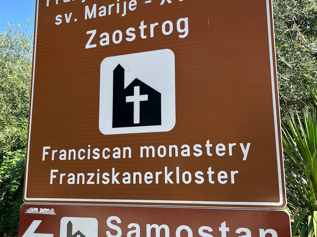 Franciscan Monastery of St. Mary-Zaostrog必去景点
