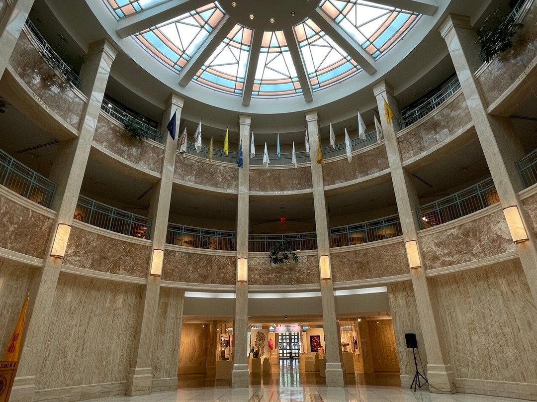 New Mexico State Capitol (Roundhouse)-圣菲必去景点