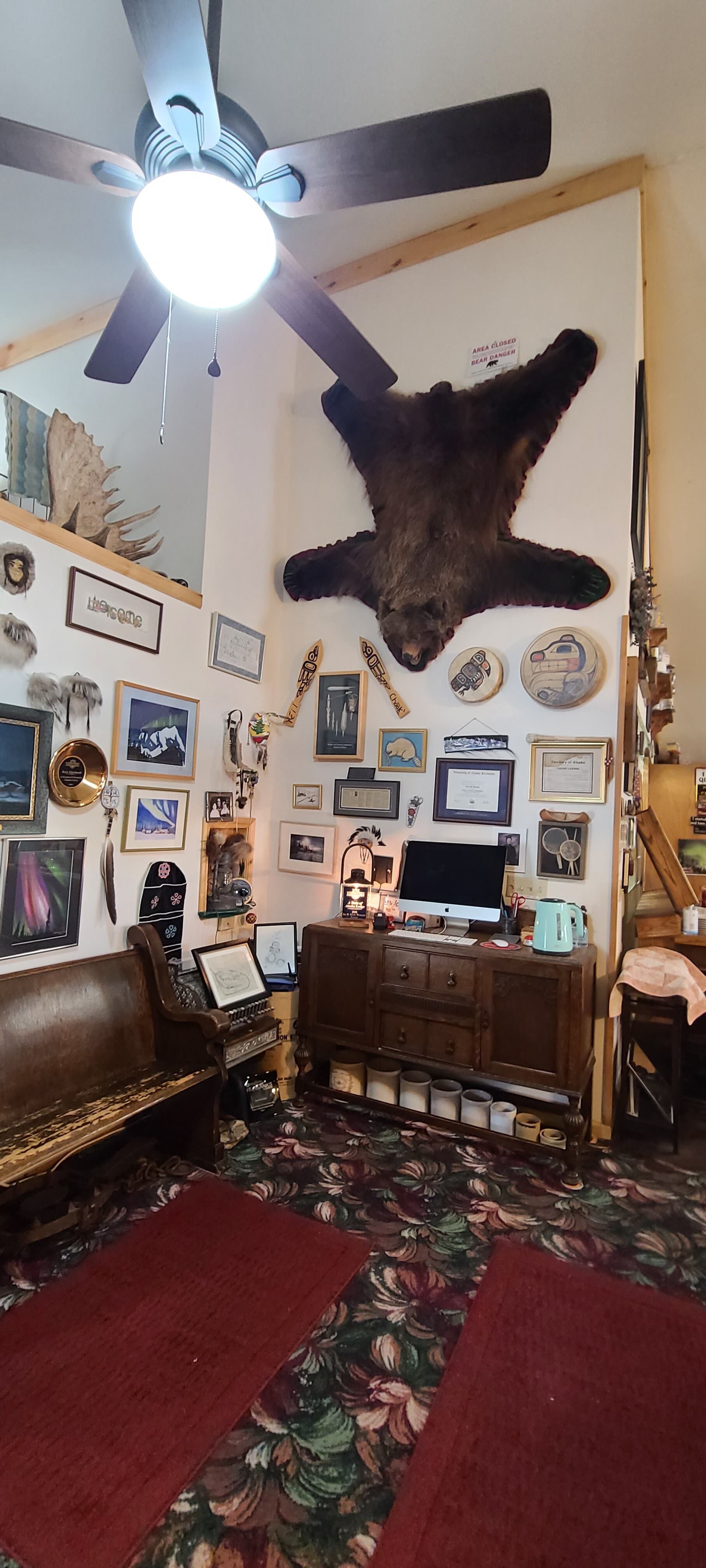 阿拉斯加风情木屋酒店-浴室