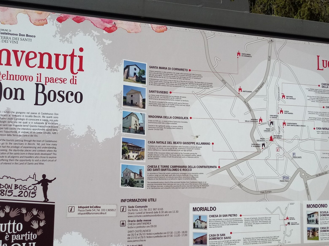 Colle Santuario Don Bosco-阿斯蒂必去景点
