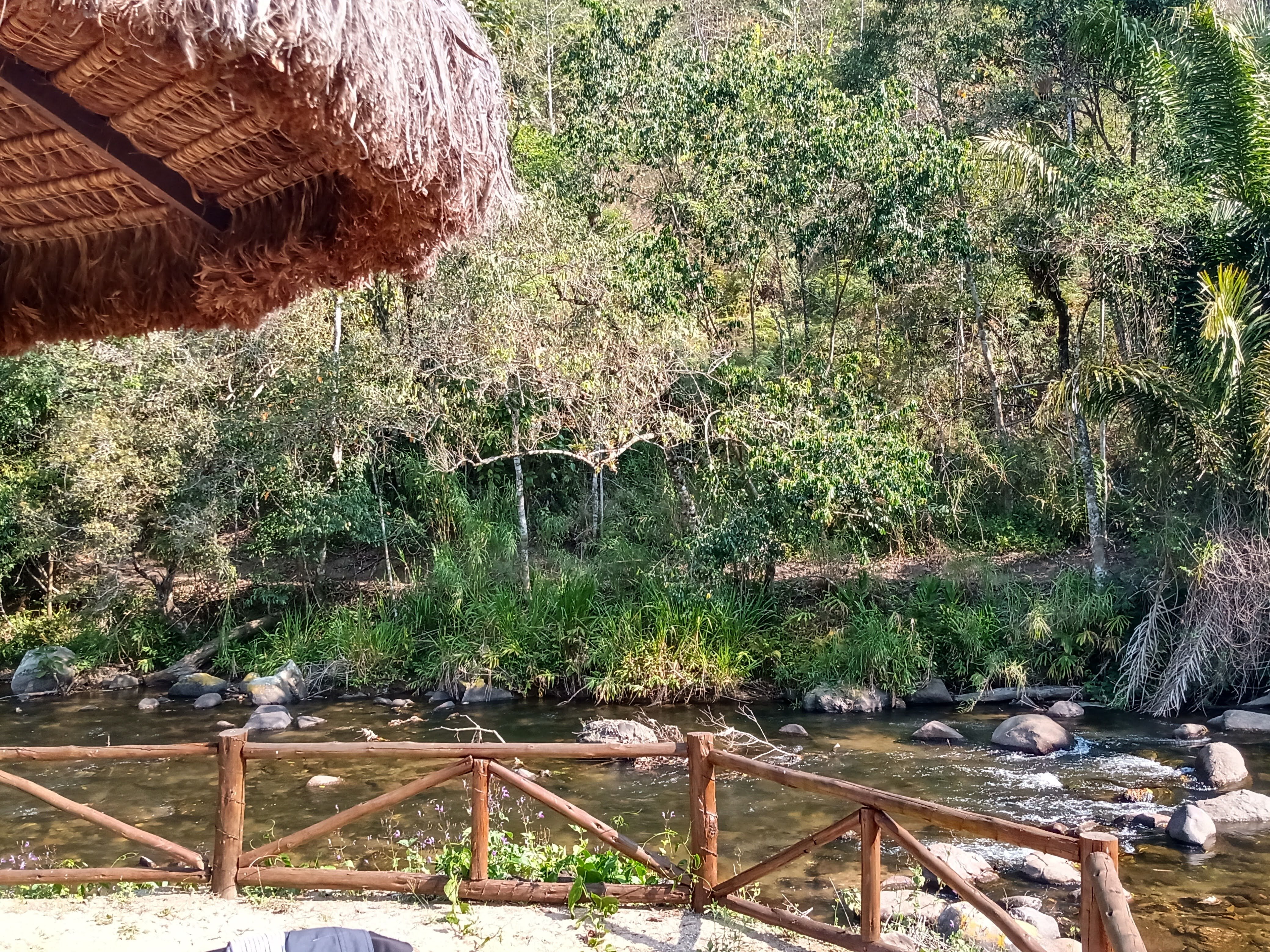 Pousada Chacara do Rio-泳池