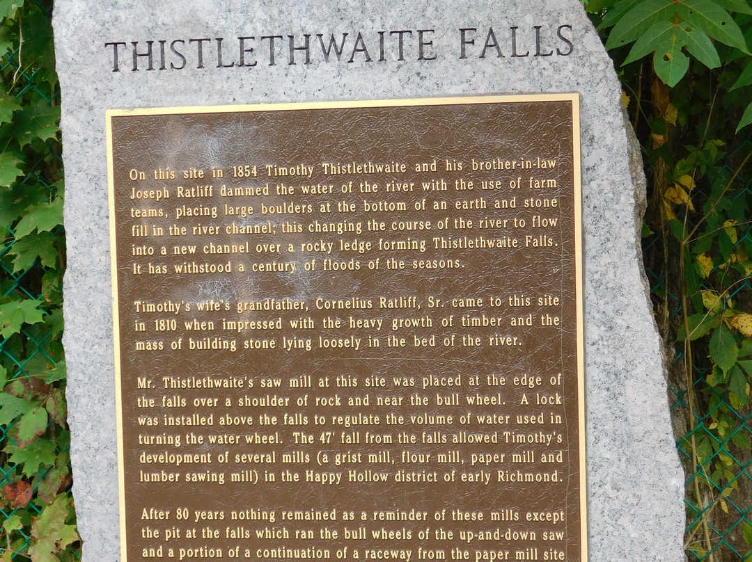 Thistlewaite Falls-里士满必去景点