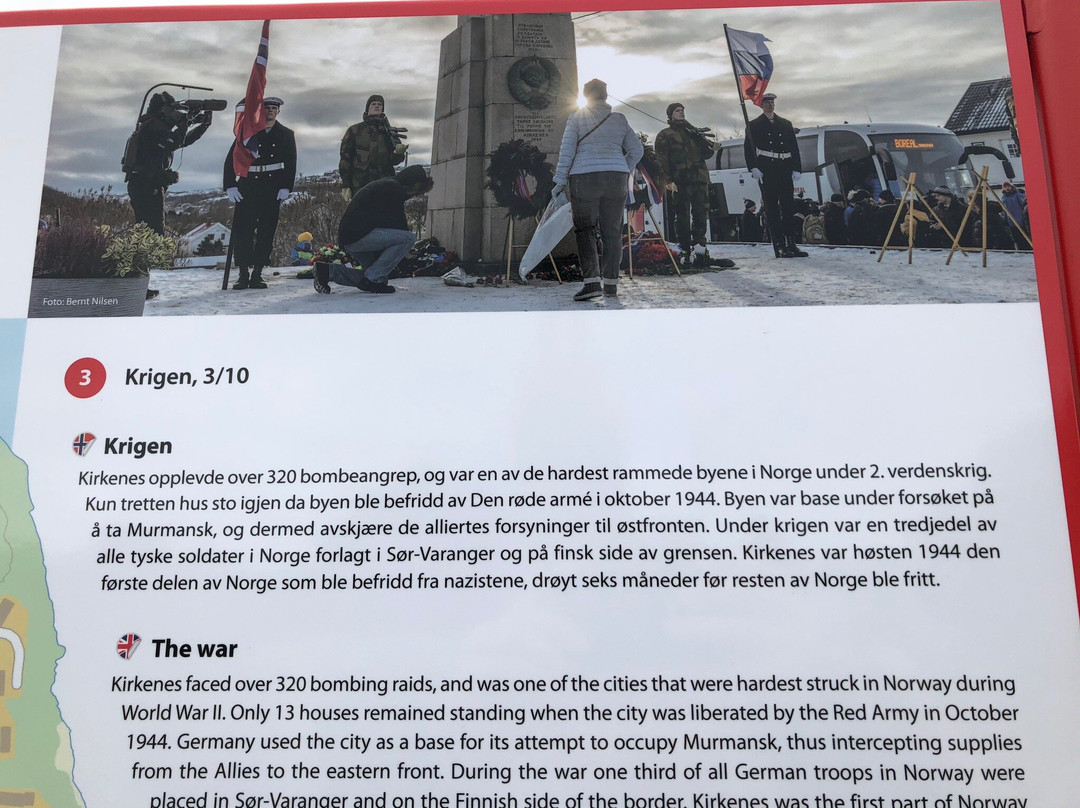 Soviet Liberation Monument-希尔克内斯必去景点