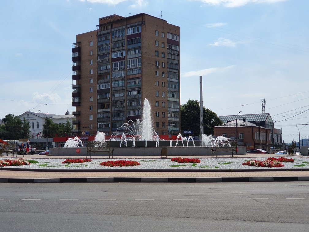 Fountain at Moskovskaya Square-Kursk必去景点
