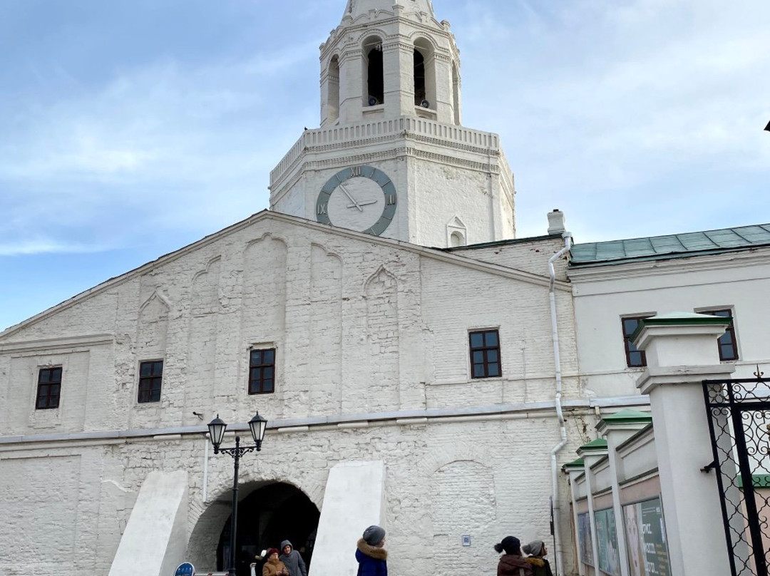 Spasskaya Tower of the Kazan Kremlin-喀山必去景点
