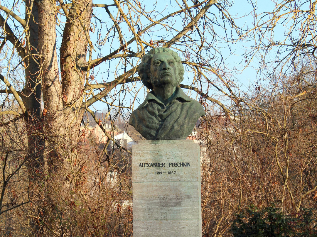 Puschkin Denkmal-魏玛必去景点