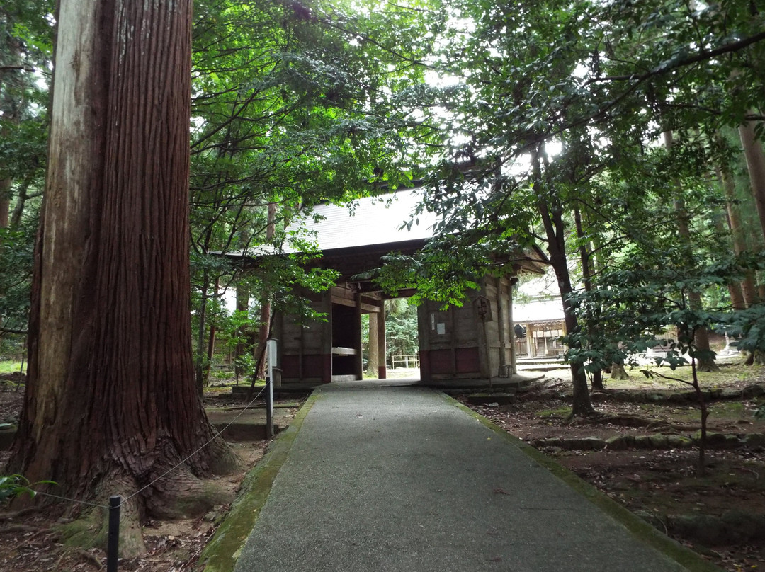 Wakasahiko Shrine Kamisha景点图片