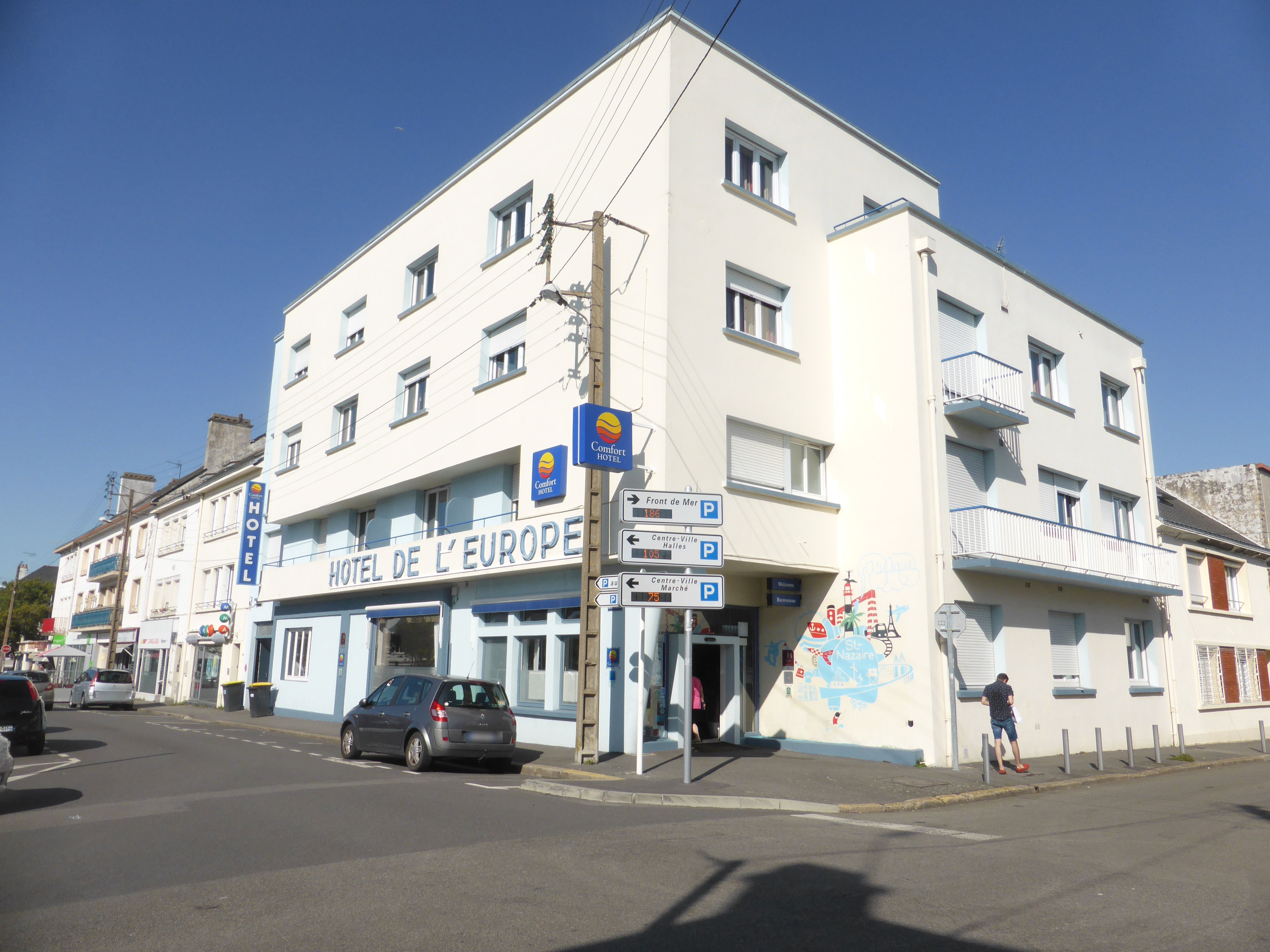 The Originals City Hotel de l'Europe Saint-Nazaire-浴室