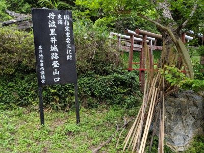 Kuroi Castle Ruins-丹波市必去景点