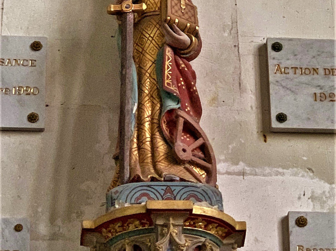 L'Eglise de Sainte-Catherine-de-Fierbois景点图片