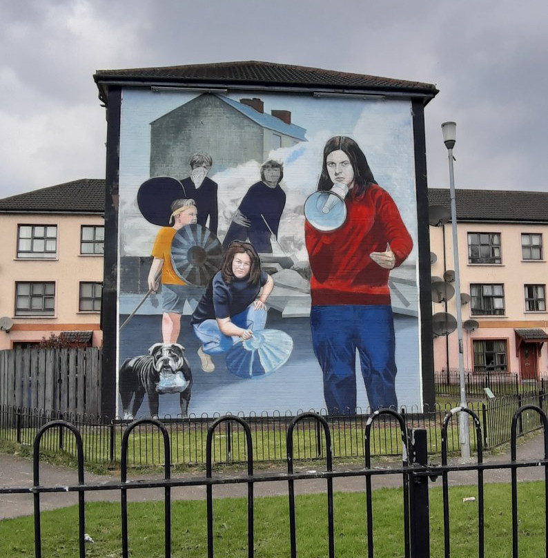 Republican Murals: Bernadette Devlin景点图片