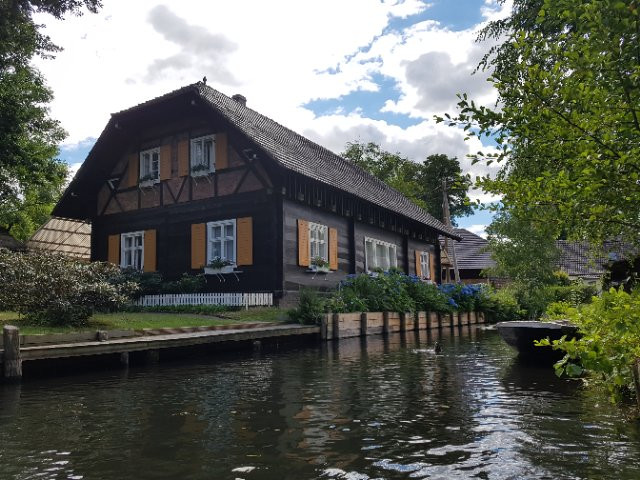 Kahnfahren-Spreewald-吕贝瑙必去景点