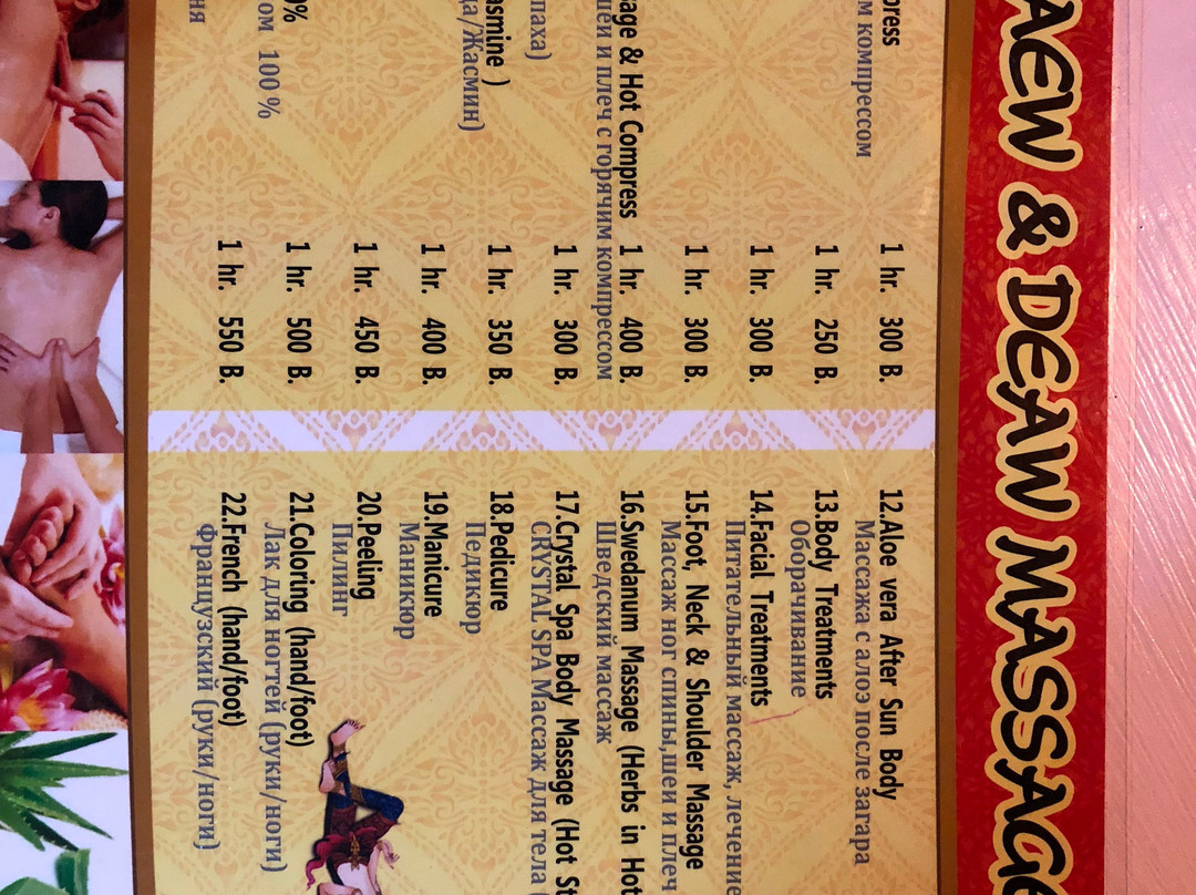 Kaew & Deaw Massage-Ban Kai Bae必去景点