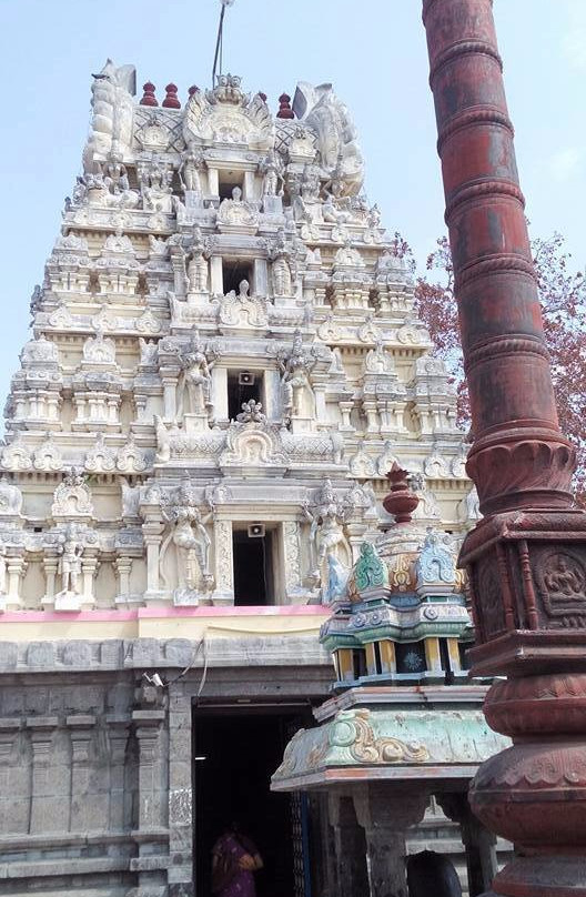Adhi Kamakshi Amman Temple-甘吉布勒姆必去景点